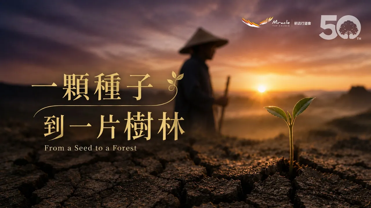 《一顆種子到一片樹林》From a Seed to a Forest｜Official Music Video｜新店行道會50週年主題曲